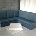 L Shaped banquette sofa